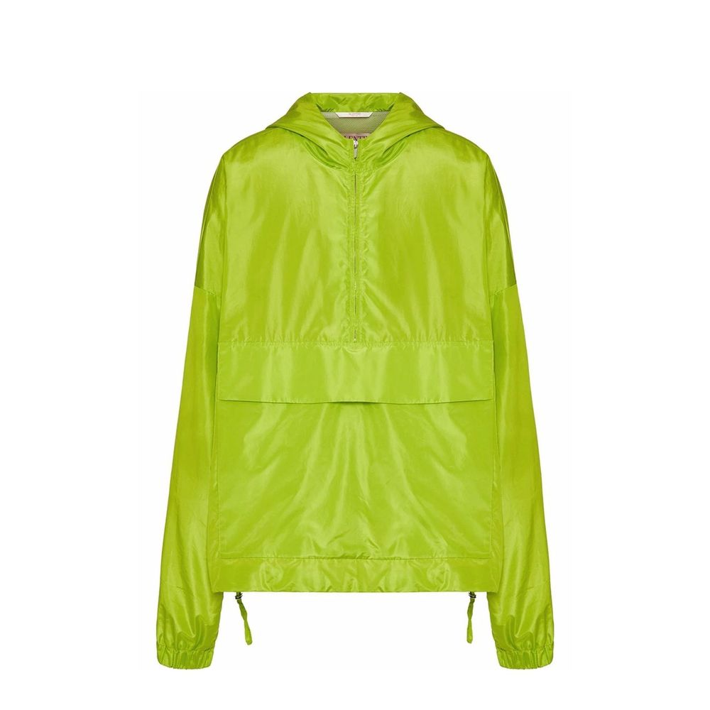 Anorak 100% soie homme neon