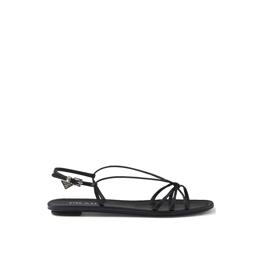 Sandales en cuir italiennes blanches