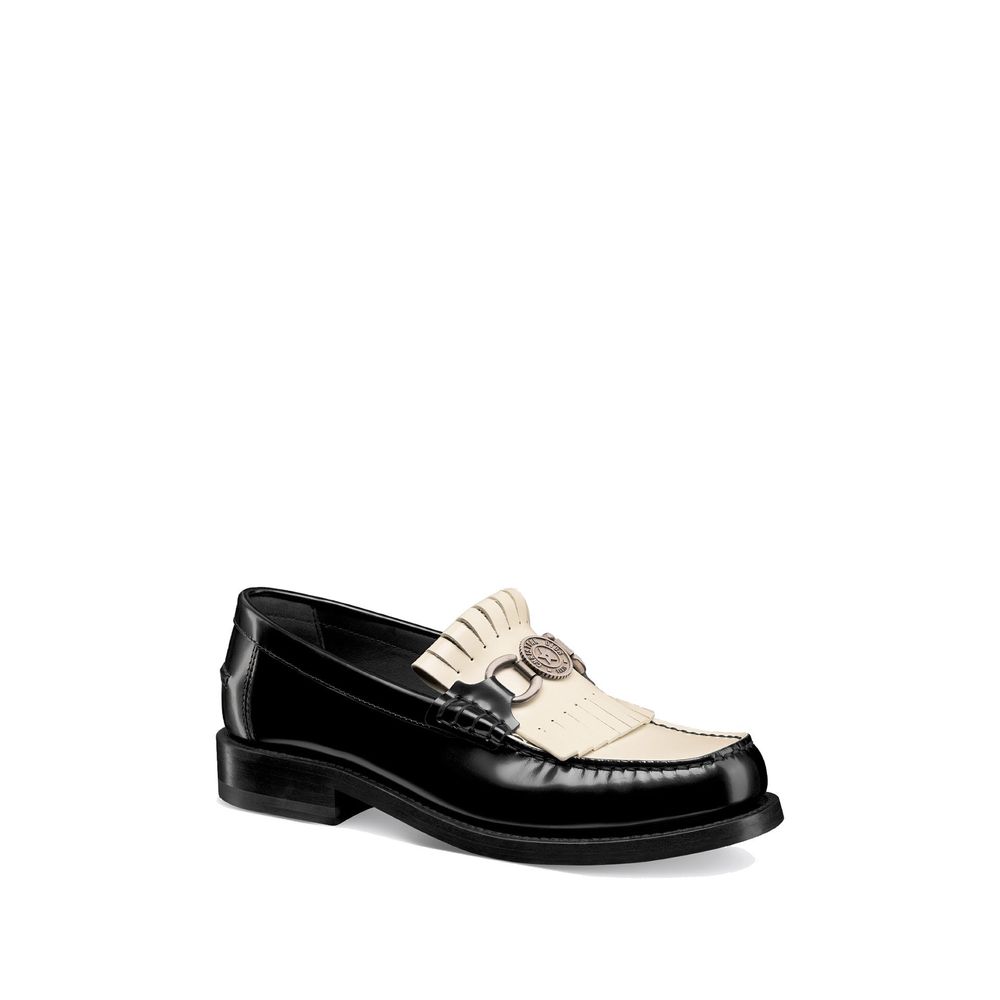 Loafers Christian Dior Emblem noirs