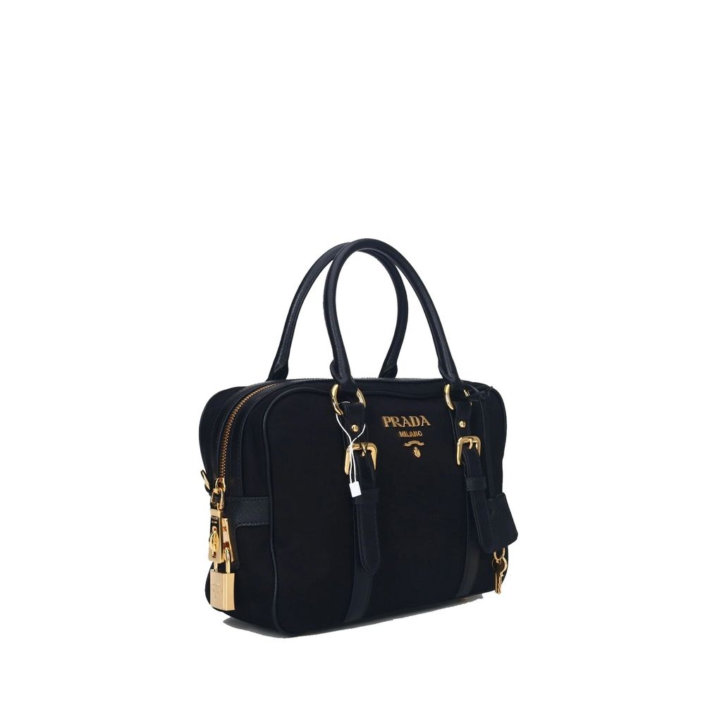 Sac à main Prada Logo noir
