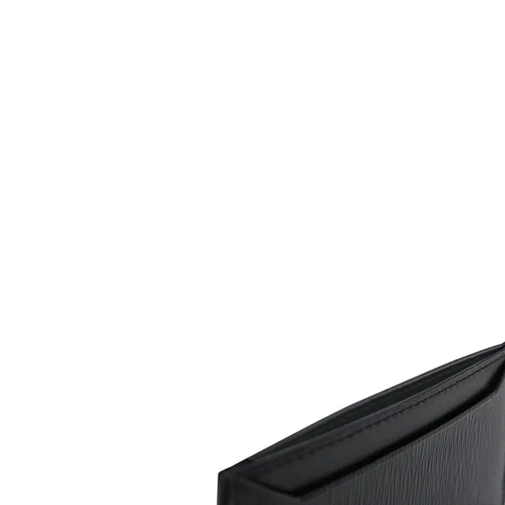 Porte-cartes cuir Triangle noir Prada