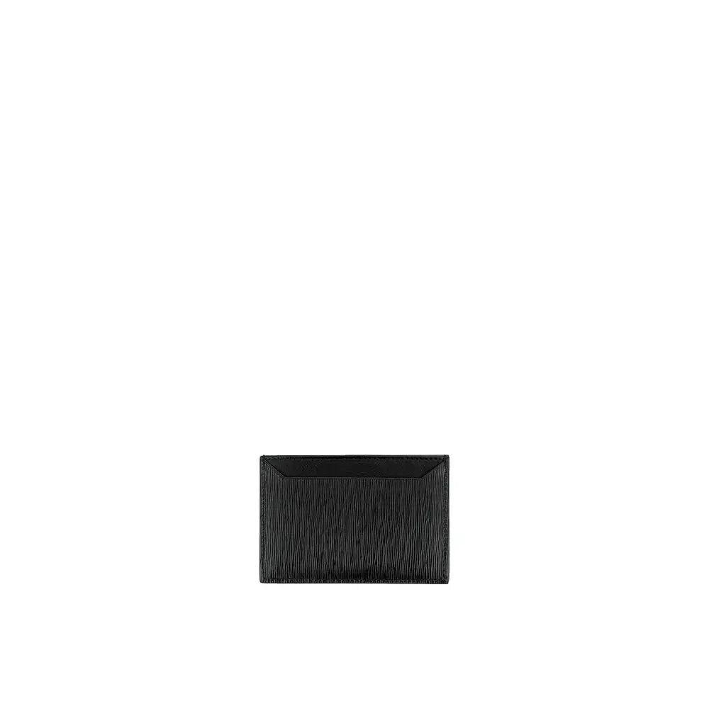 Portefeuille Calf cuir femmes noir Prada