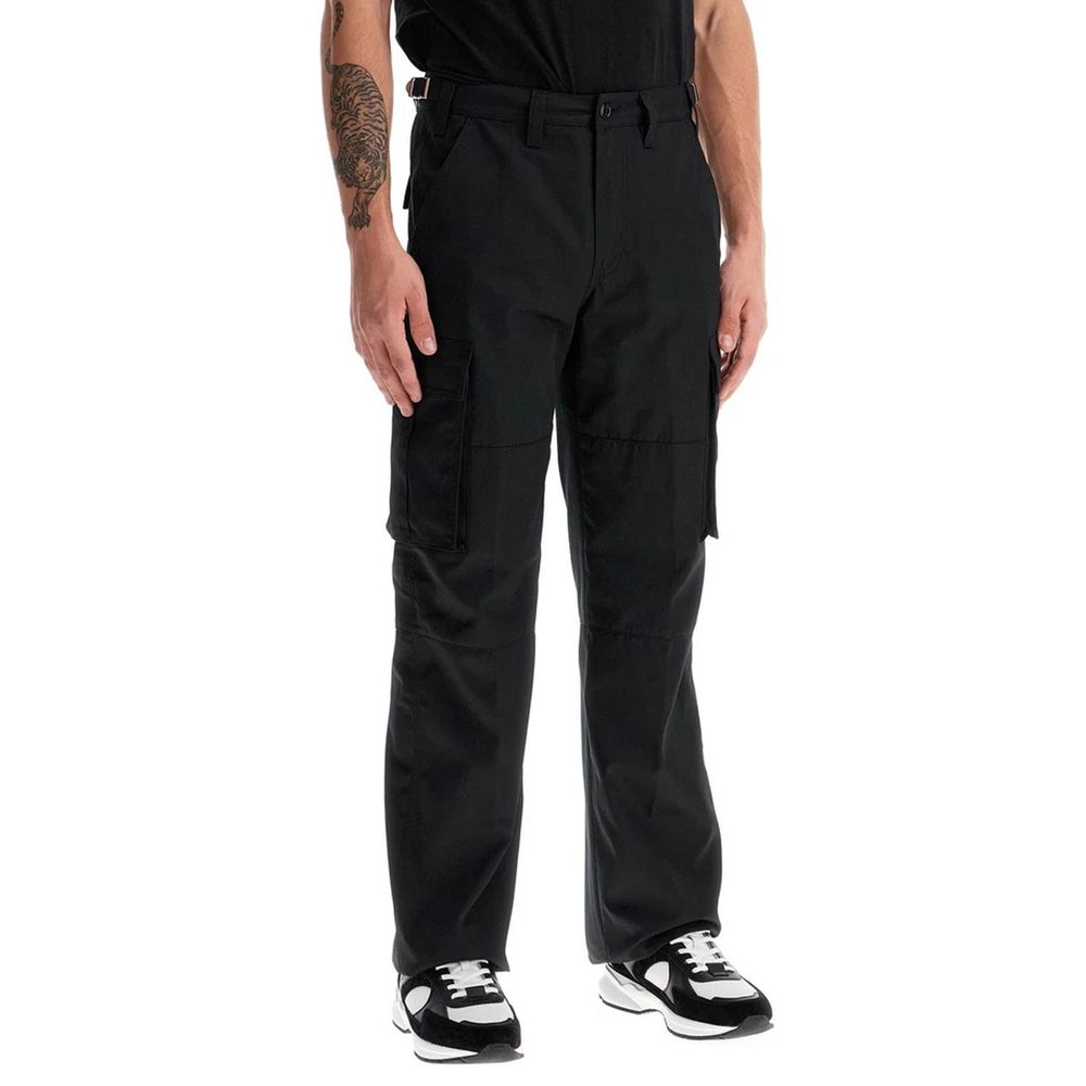 Pantalons cargo Made in Italy verts
