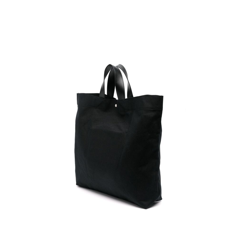 Tote bag Jil Sander logo noirs