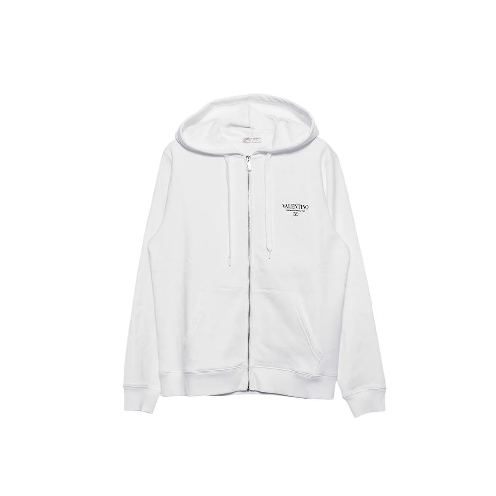 Sweat-shirt Garavani zippé noir