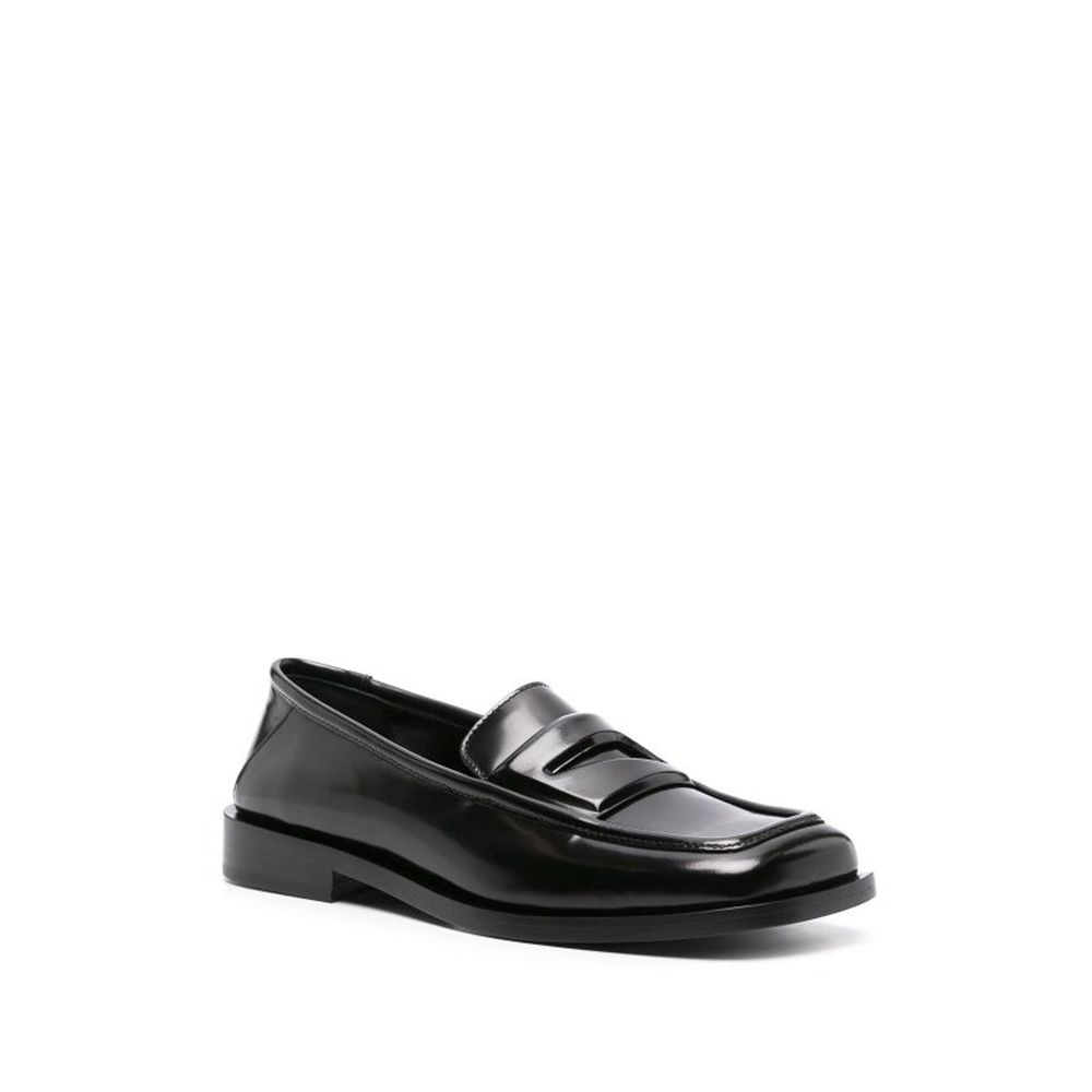 Loafers Amanda coupe carrée beige
