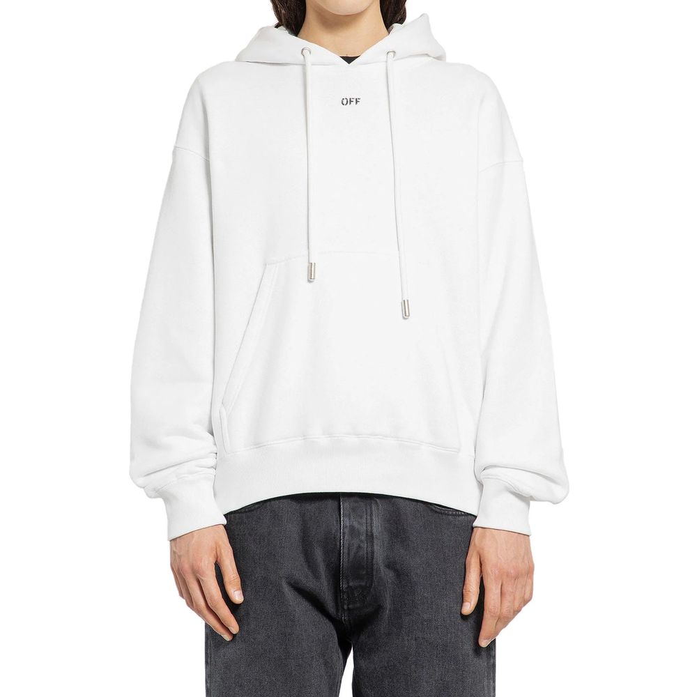 Hoodie Off Stamp hommes gris
