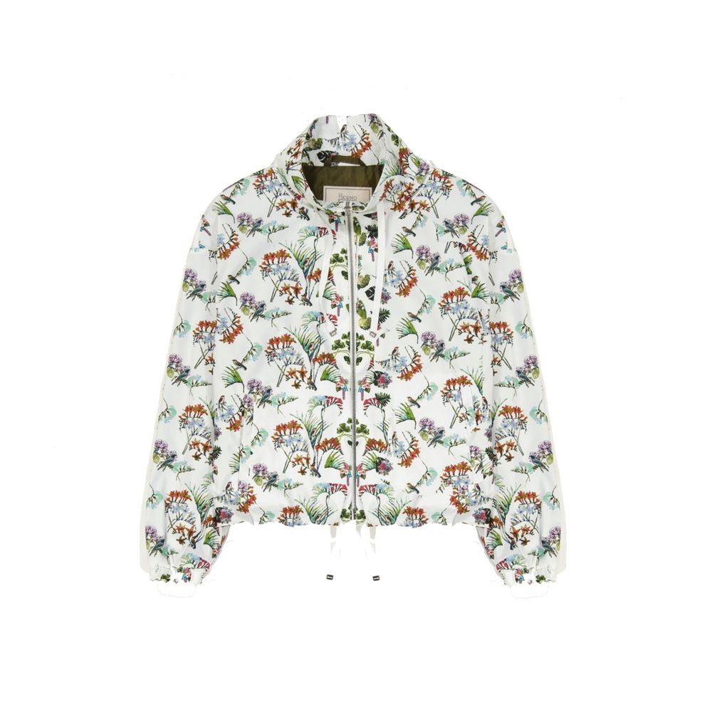 Veste bomber Floral imprimé multicolore