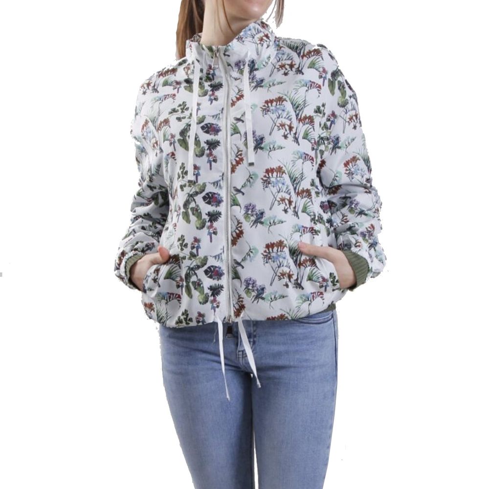 Veste bomber Floral imprimé multicolore