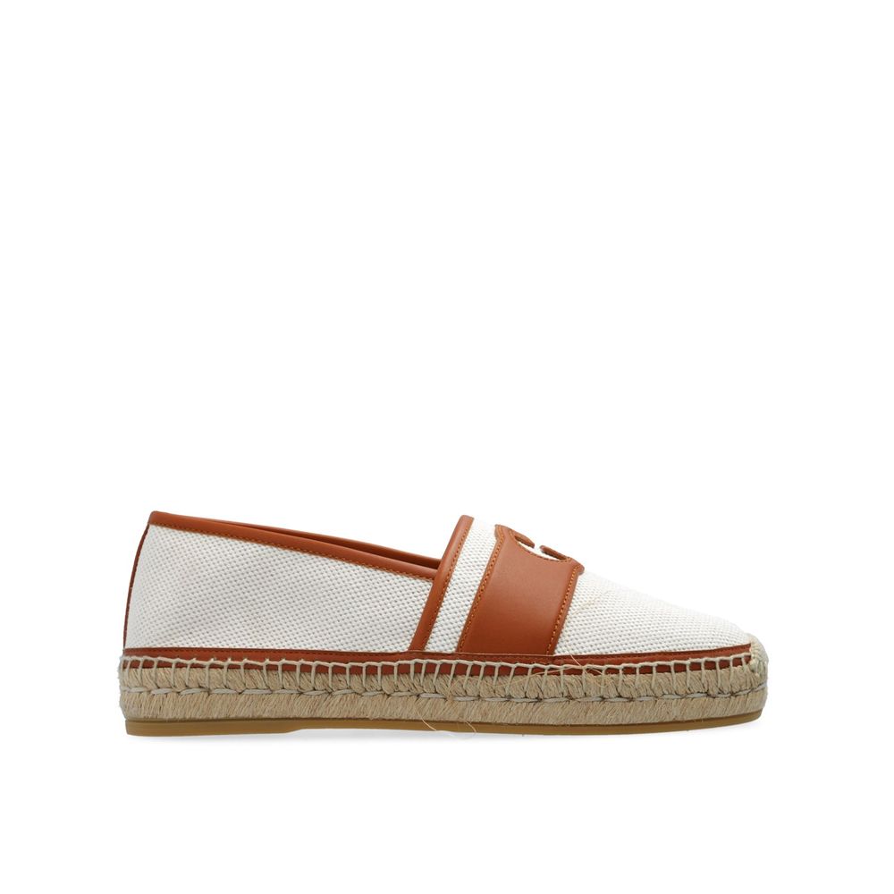 Espadrilles Gucci GG canvas noires