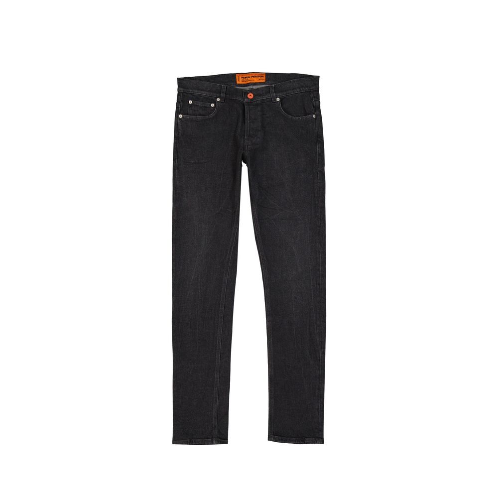 Jeans slim homme en denim bleu