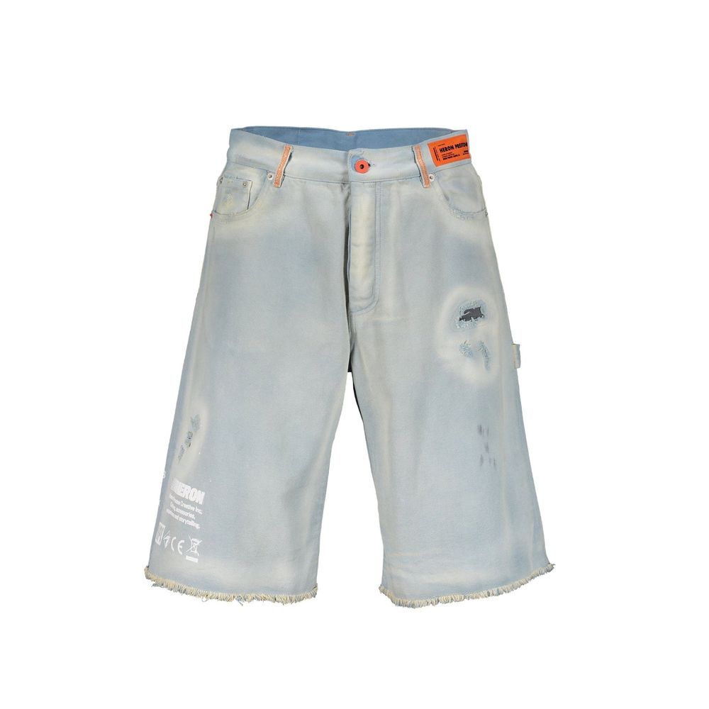 Shorts denim hommes bleus
