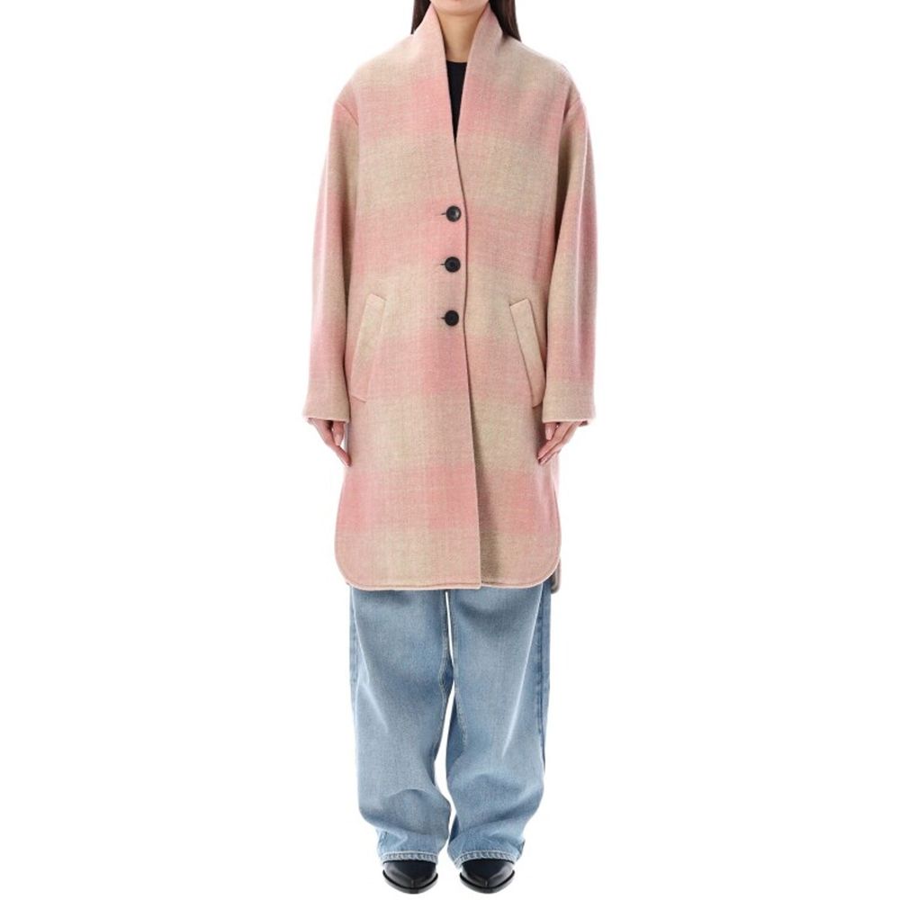 Manteau Isabel Marant Blend à carreaux
