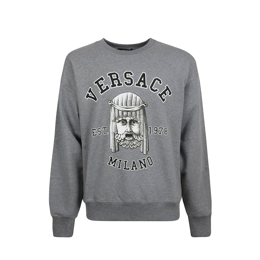 Sweatshirt homme Made in Italy gris