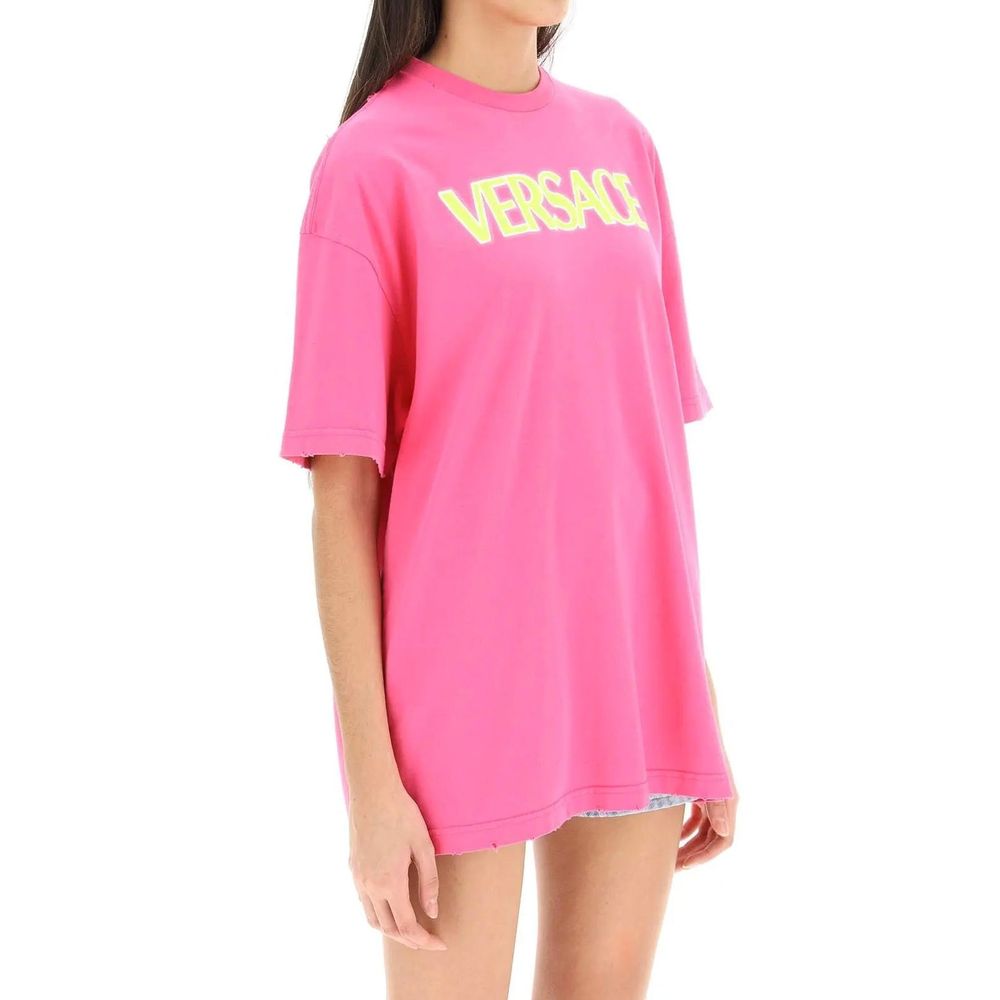 T-shirt 100% coton avec logo blanc