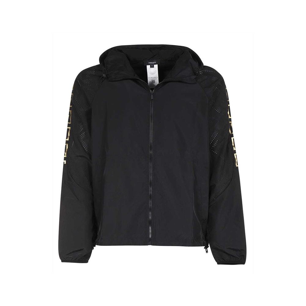 Veste Greca Motif hommes noire