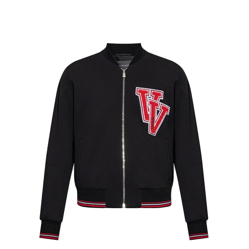 Veste bomber Patch noire