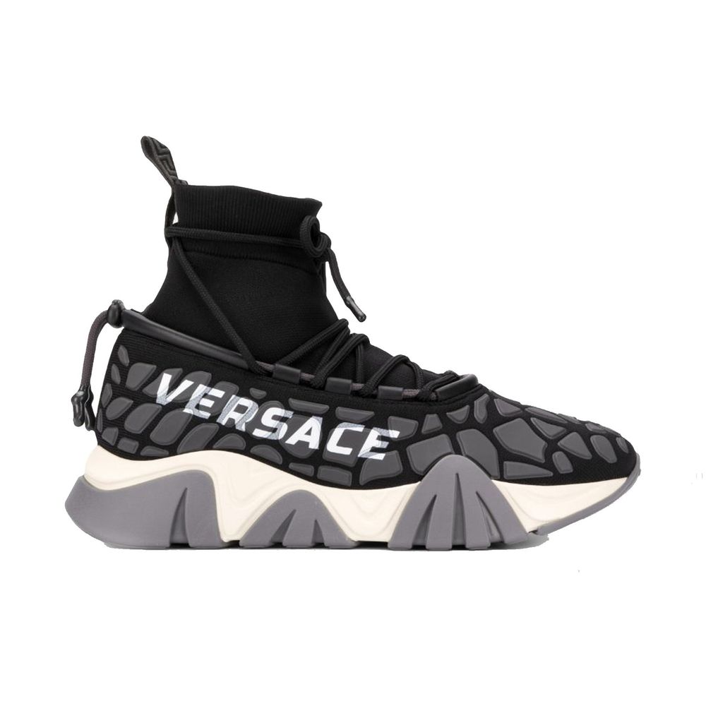 Baskets Squalo Drawstring blanches