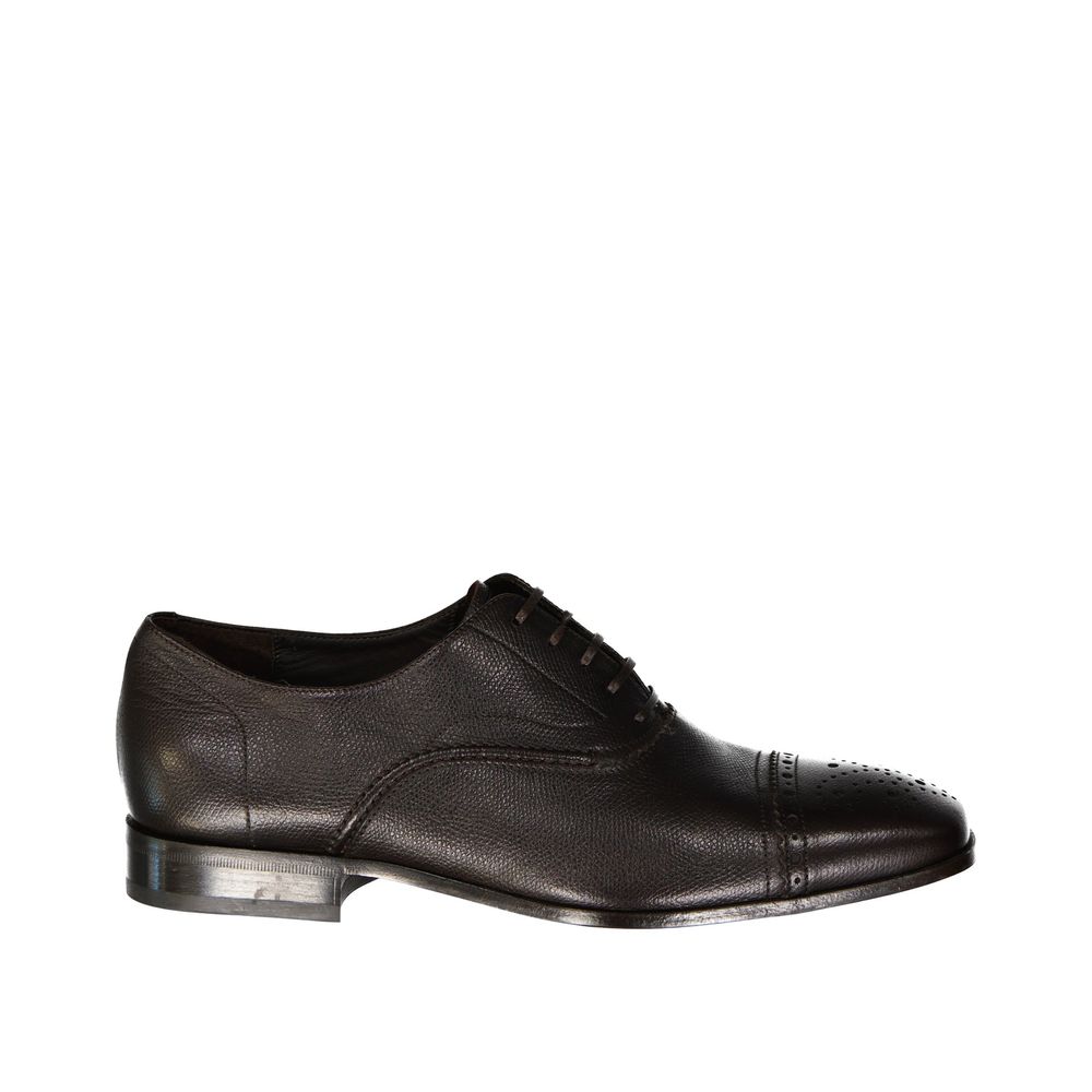 Derbies Lane Lace-Up en cuir noires