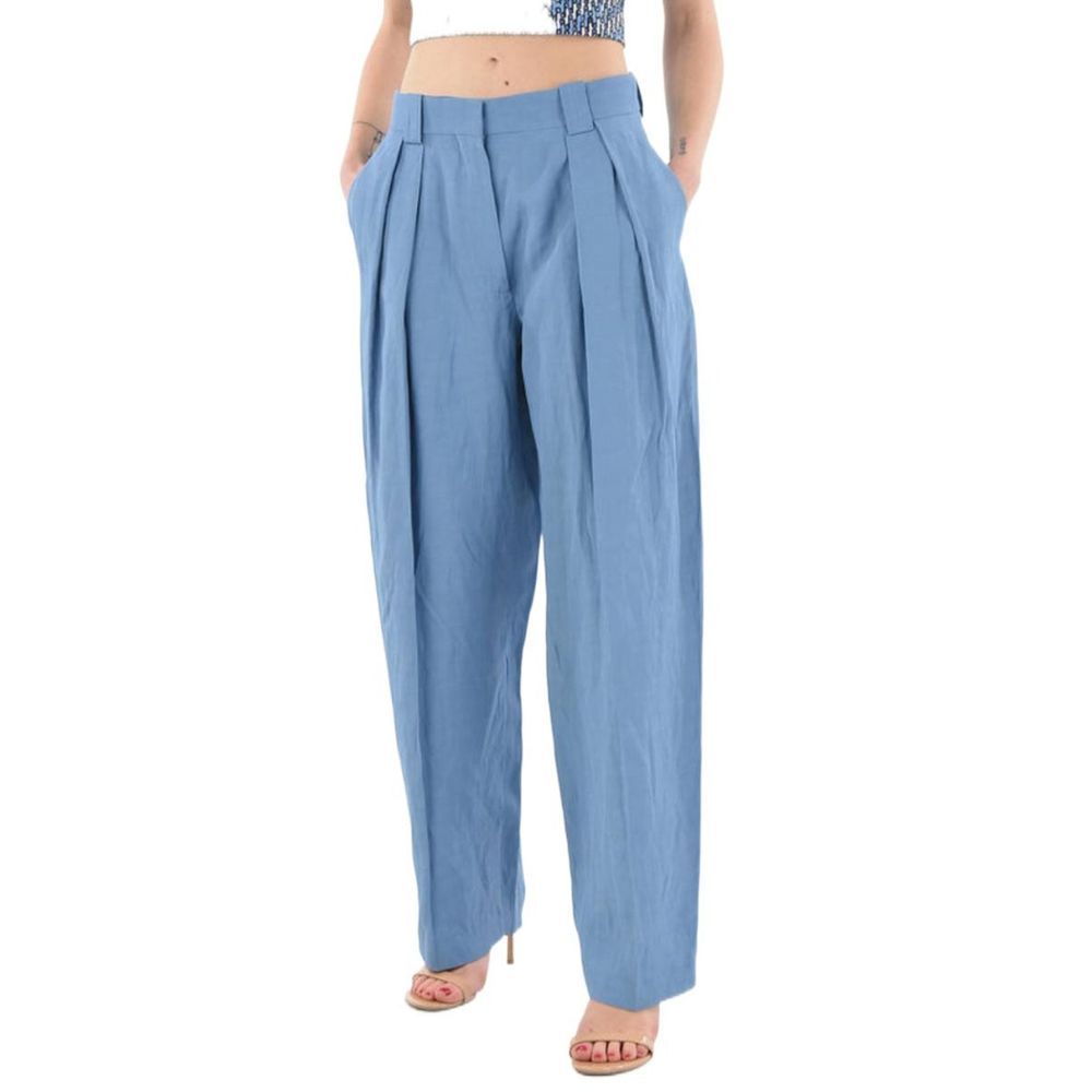 Pantalon tailleur High-Waist femmes beige