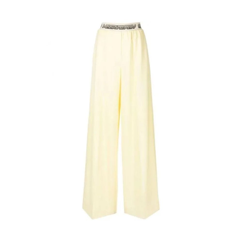 Pantalons Logo 100% laine noirs