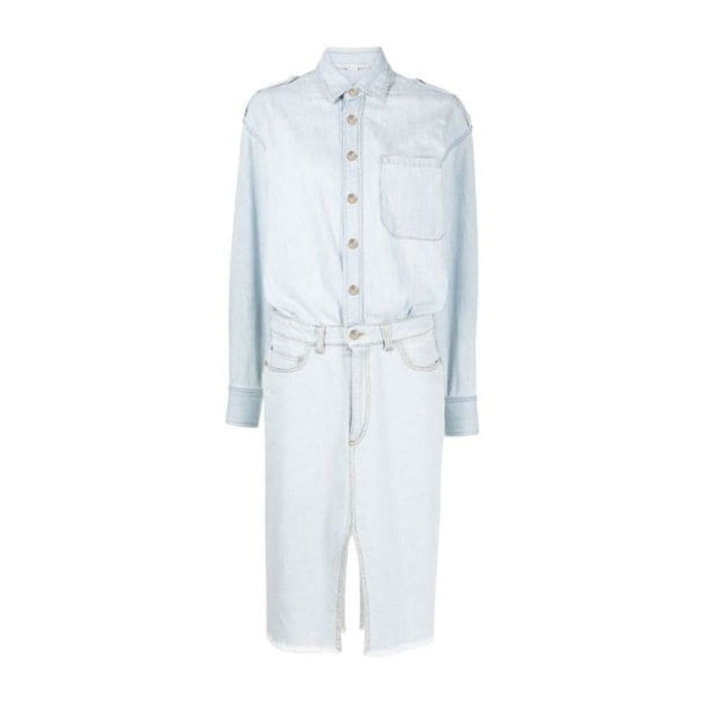 Robe en jean Made in Italy bleue