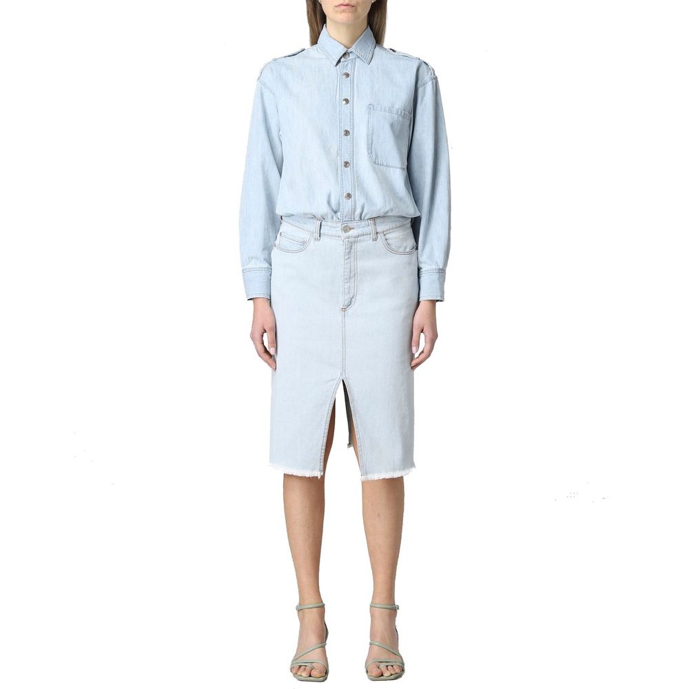 Robe en jean Made in Italy bleue