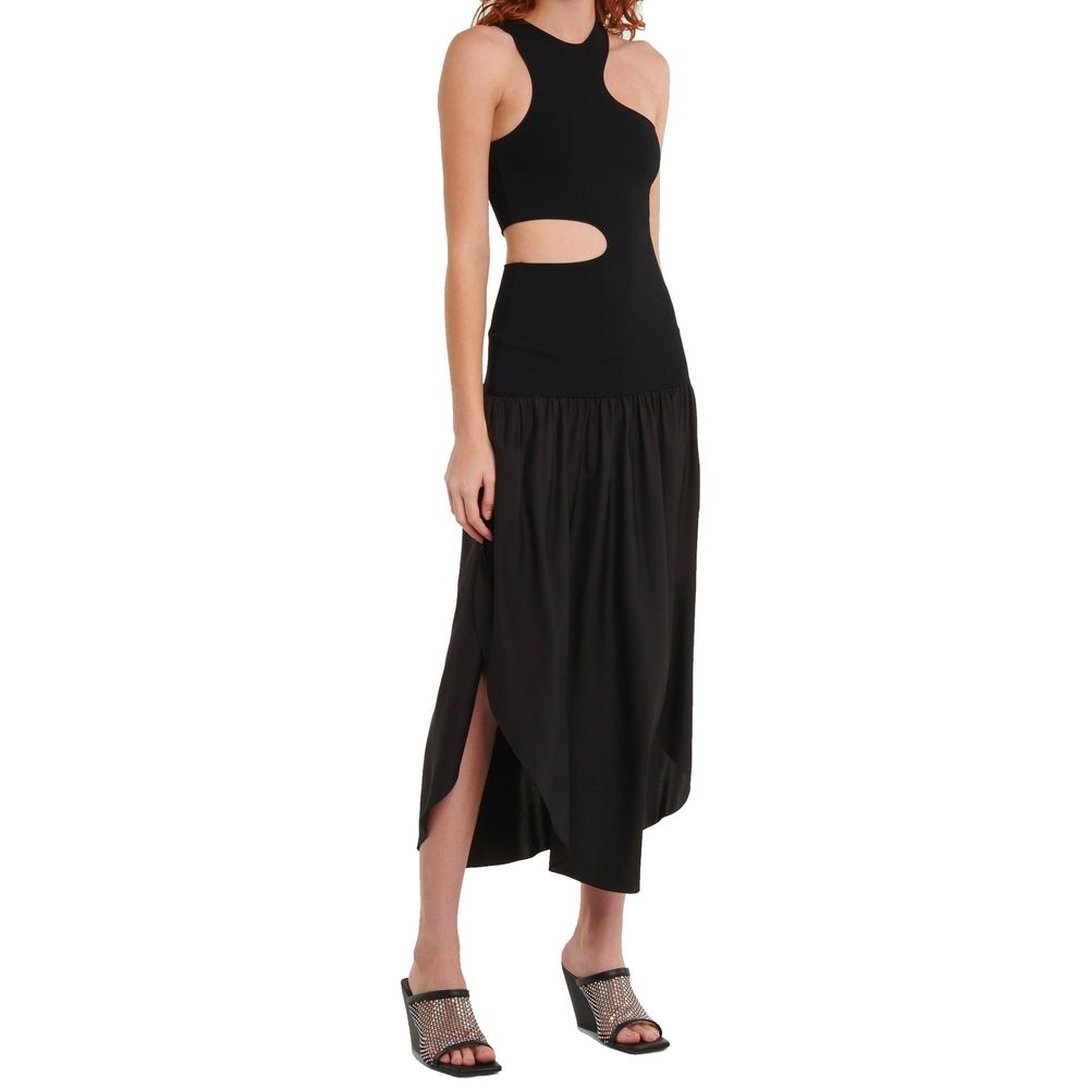 Robe maxi cut-out silks blanches