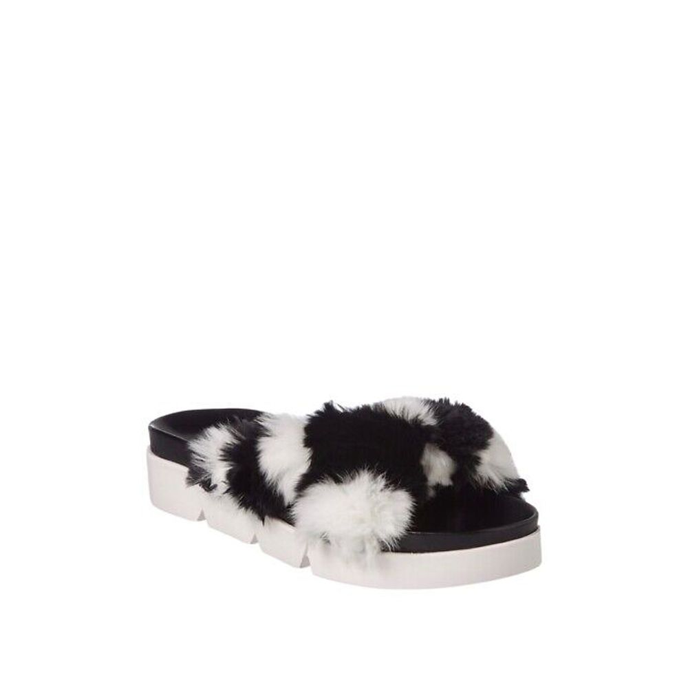 Chaussons Fur asiatiques raccoon marron
