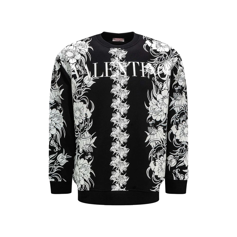 Sweatshirt Flowers Daisyland gris