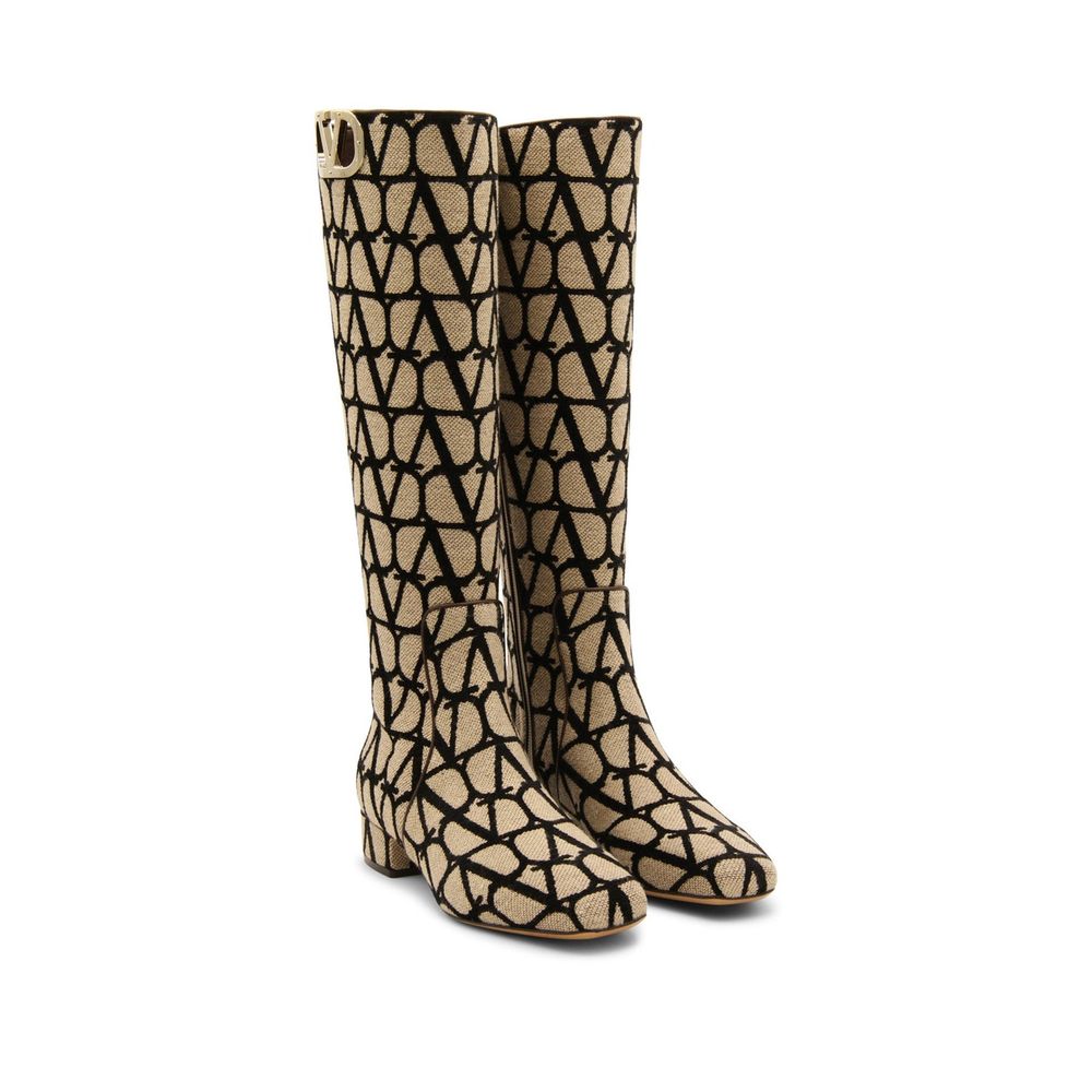 Bottines  Vlogo Canvas noires