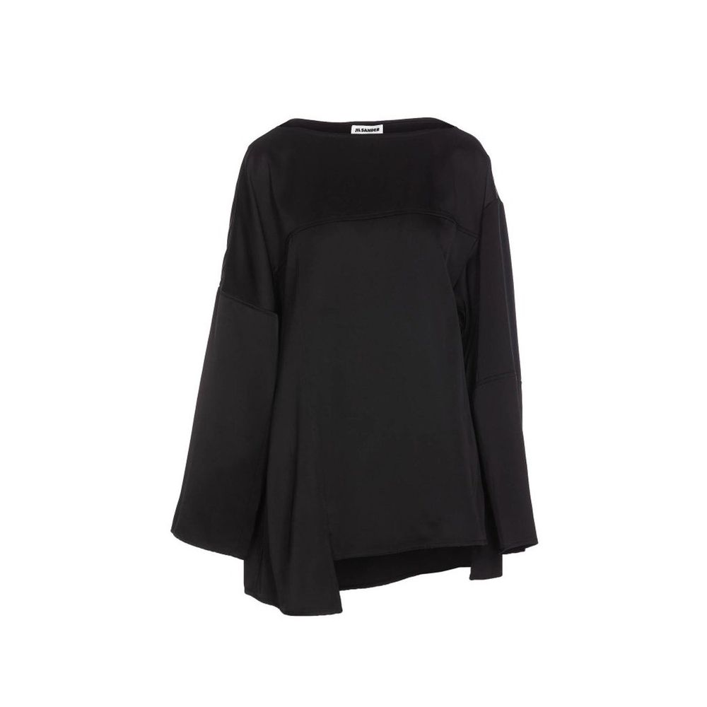 Blouse fluide soie-viscose blanche