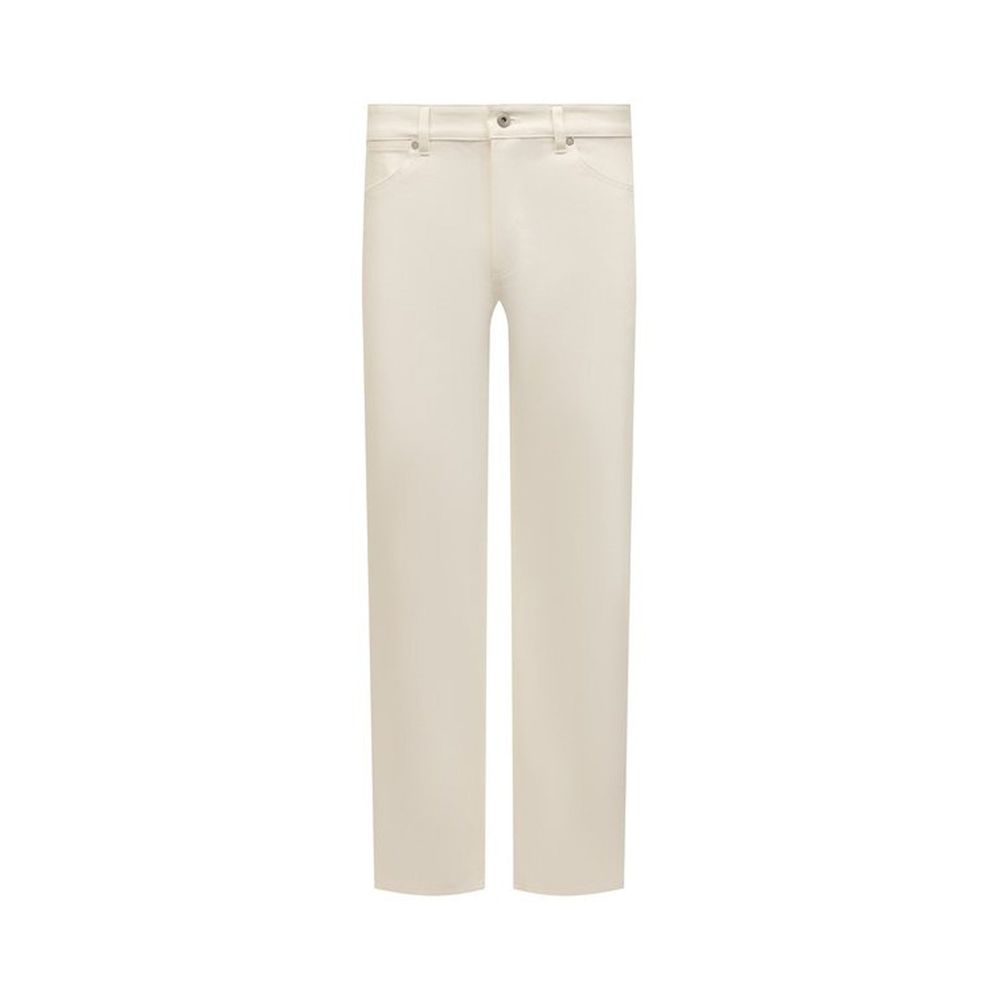 Pantalon denim regular fit noir
