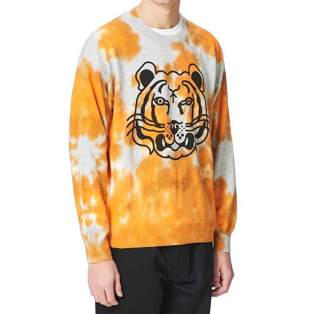 Sweater Tie Dye Tiger multicolore