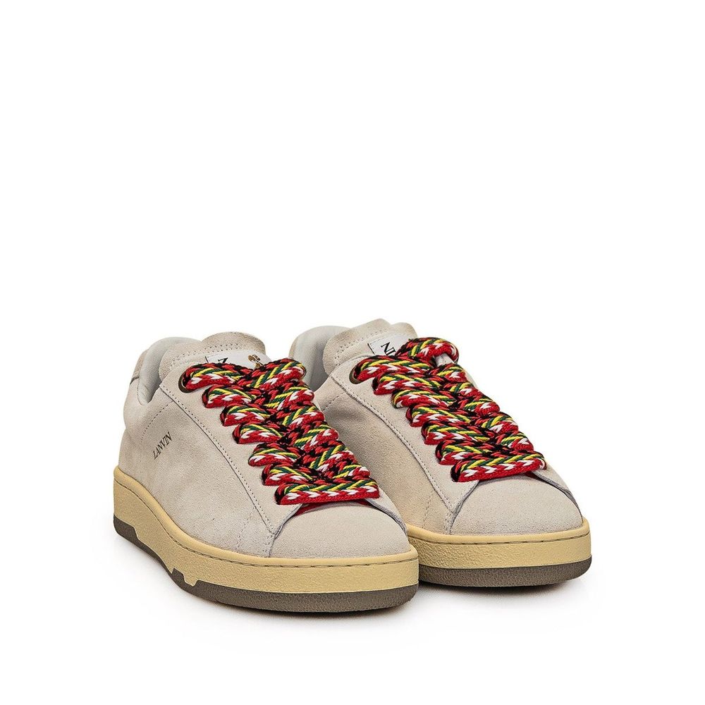 "Baskets Curb en cuir noires"