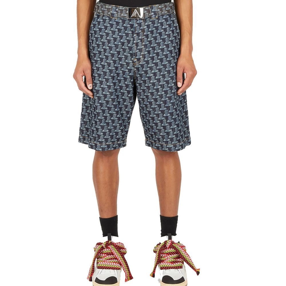 Shorts Column monogrammes beige