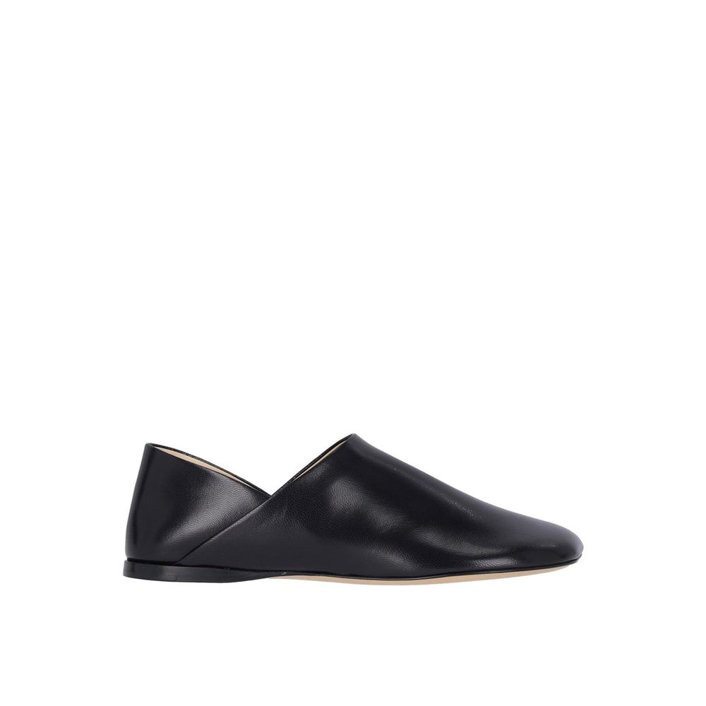 Loafers Slipper Toy en cuir noirs