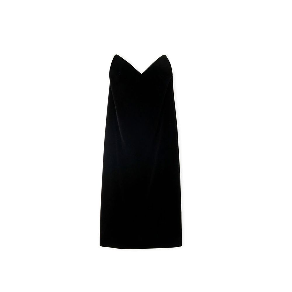 Robe bustier Velvet noire