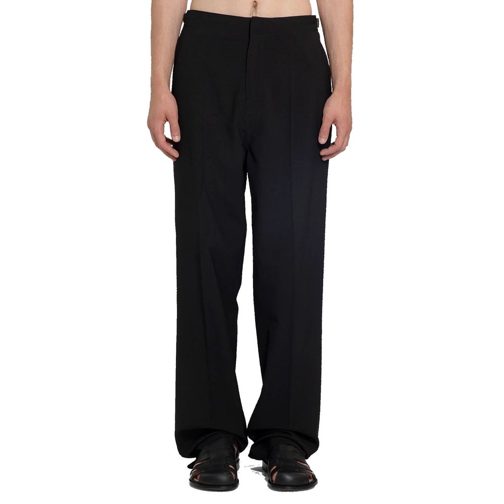 Pantalon en laine 100% noir