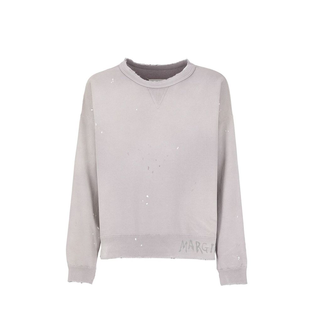 Sweatshirt 100% coton homme gris