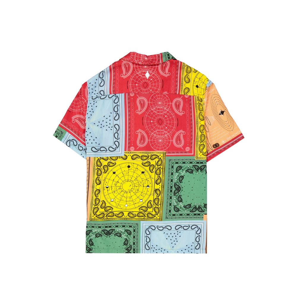 Chemise Marcelo Burlon color-block multicolore
