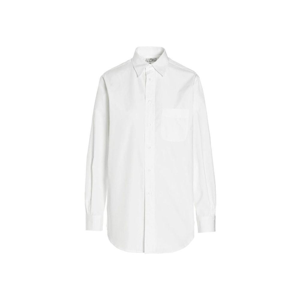 Chemise Mison Margiela popeline blanche