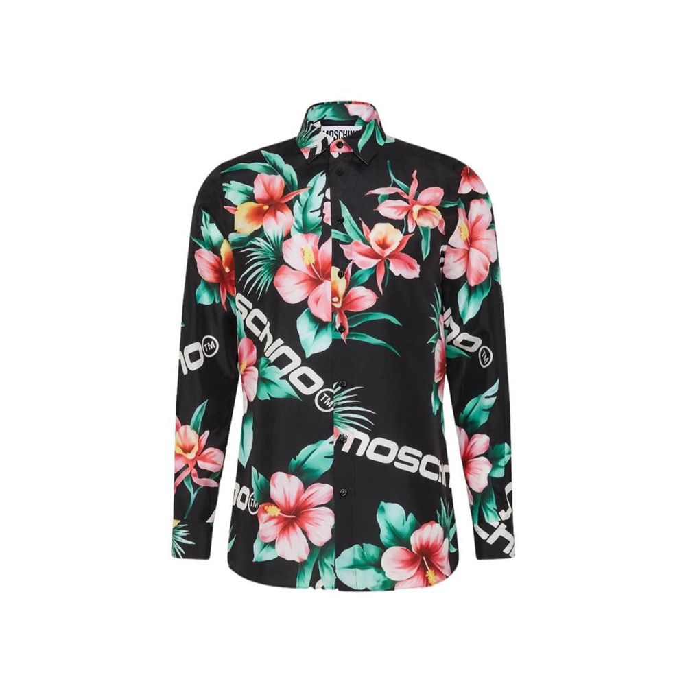Chemise Silkworm imprimée fleurs multicolore