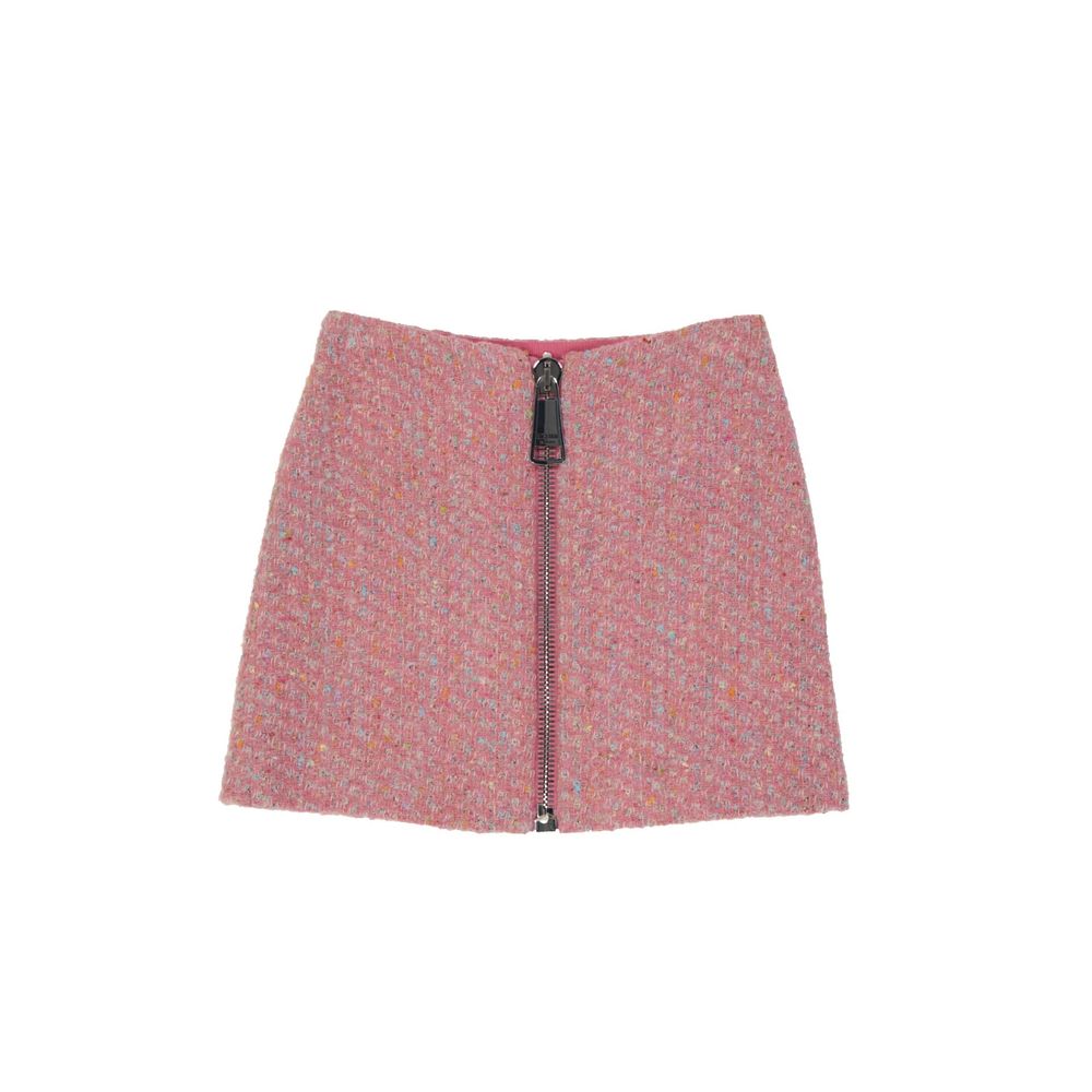 Jupe en laine Femme italienne bleue