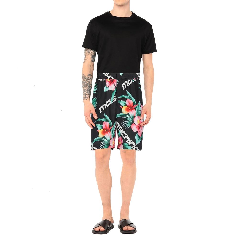 Shorts Moschino à fleurs multicolores