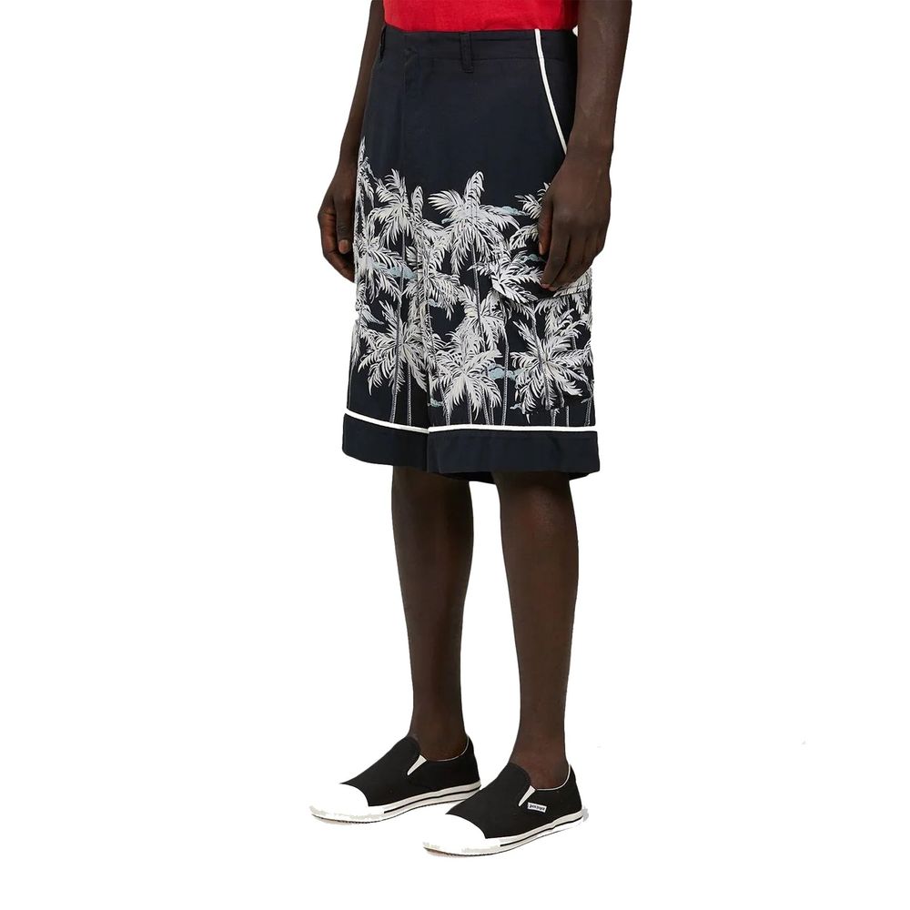 Chemise Palm Print hommes multicolore