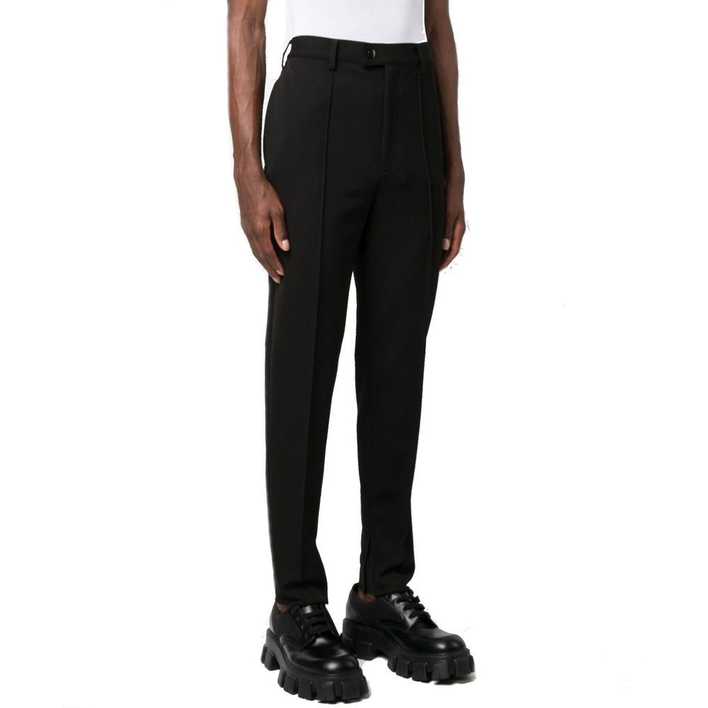 Pantalons slim Made in Italy noirs