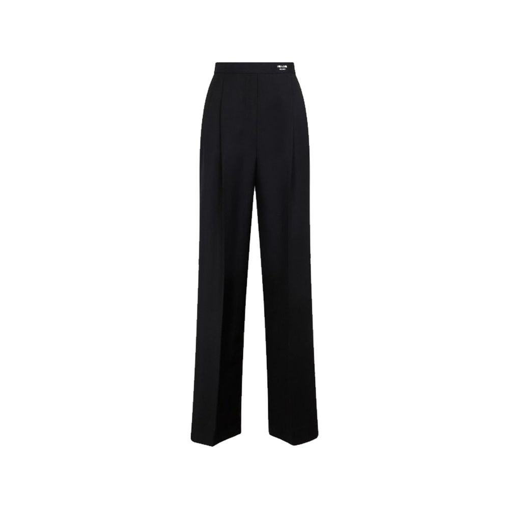 Pantalon Wool Classic Logo gris