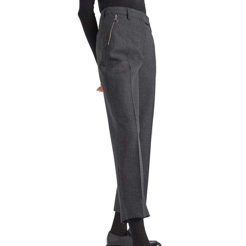 Pantalons 100% Laine Made in Italy noirs
