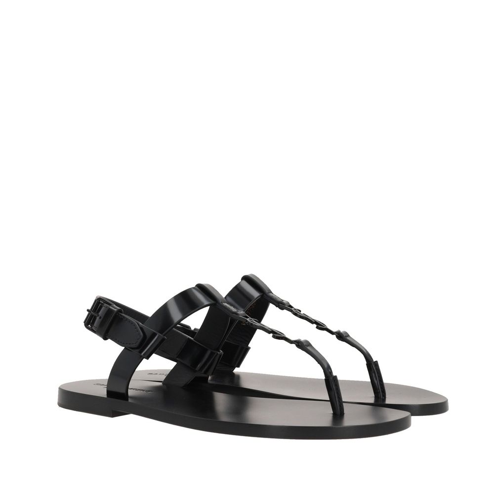 Sandales Saint Laurent Cassandre 05 noires